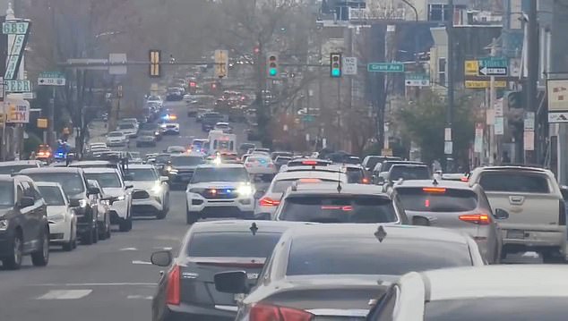 A heavy police presence has descended on the area near the Philadelphia Masjid.  It is unclear exactly how many people were shot and the extent of their injuries