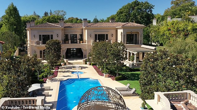 Alipour and his father are linked to a 20,000-square-foot mega-mansion in Beverly Hills that hit the market last year for $45 million