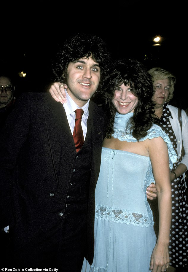 Leno married Mavis in 1980;  pictured 1981