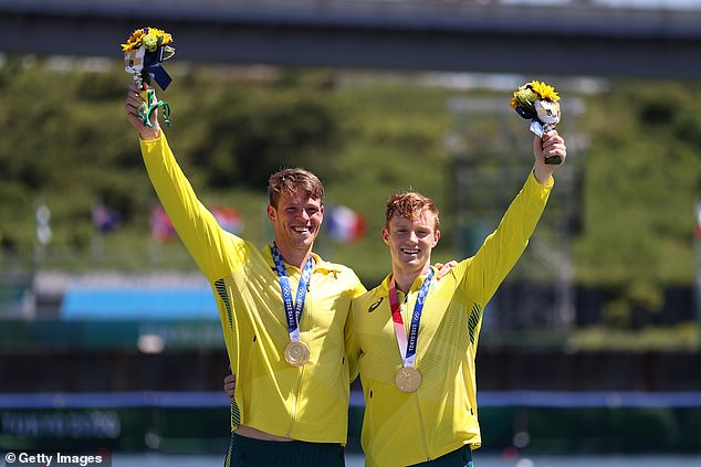 Champion kayakers Jean van der Westhuyzen and Thomas Green (photo after winning gold at the Olympic Games in Japan) will not do that either.