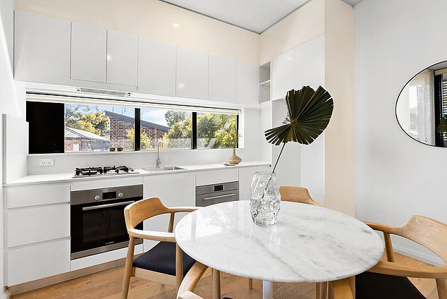 Danika's investment apartment features a modern stone-built gas kitchen, built-in dishwasher, as well as an open-plan living and dining area