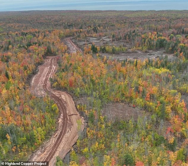 Copperwood Resources began excavating the site last year but first conducted exploratory drilling in 2018 when it was fined $25,000 for damaging the wetlands and discharging muddy water