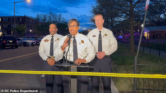 Police Chief Pamela Smith reported one man was killed, while two men, a woman and a 9-year-old boy were taken to local hospitals with injuries.