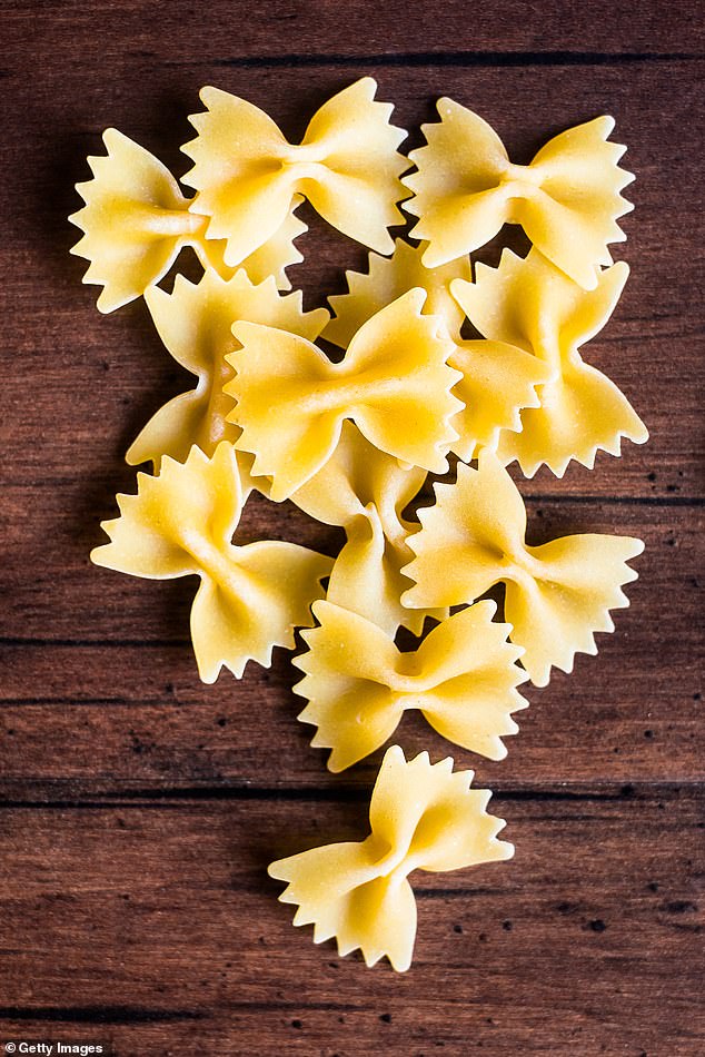 Pasta is one of the types of carbohydrates that comes last in a diet cycle option