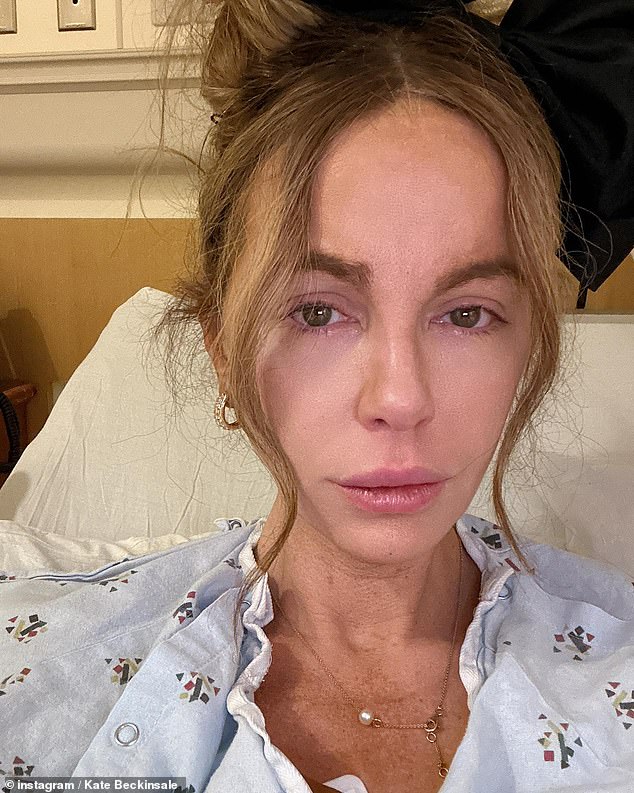 Fans noticed that photos from recent weeks showing the actress in a hospital and wearing a medical gown were suddenly deleted from her page without explanation