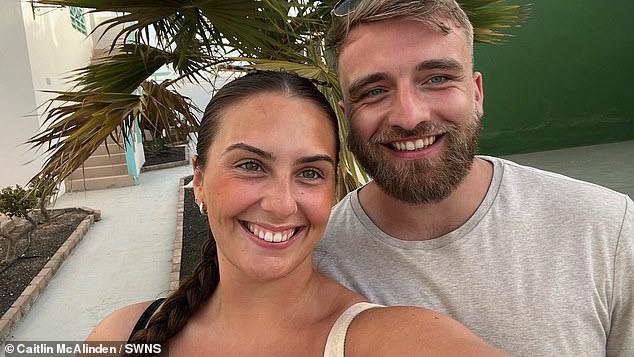 The mum-to-be says her partner Connor has been her 'rock' through the whole ordeal - and the couple have since found out they are having a baby boy, but will keep his name a secret