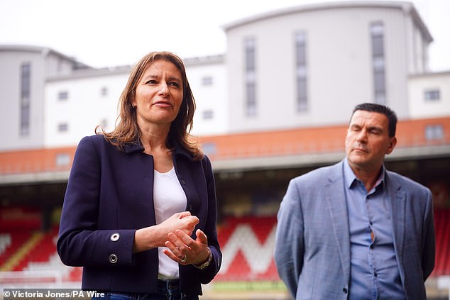 Lucy Frazer was speaking at Leyton Orient following the announcement of the new Football Governance Bill last month