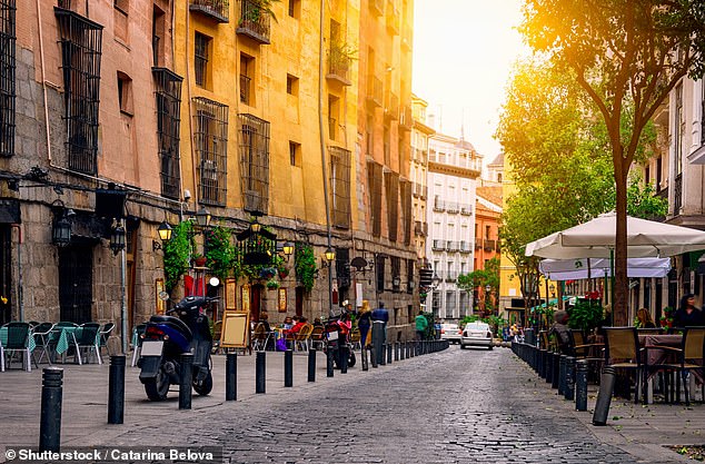 The capital of Spain fascinates with the charm of its squares and historic center