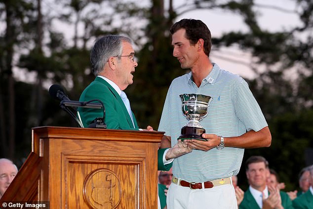 The California native won the Low Amateur Silver Cup in his Masters debut in 2017