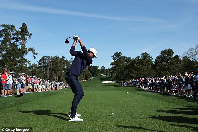 Hagestad played his way into the Masters field by winning the US Mid-Amateur last year