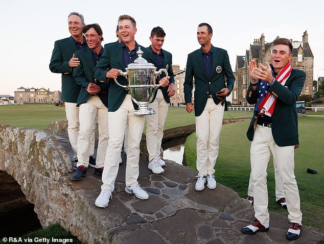 Hagestad was also part of the winning U.S. team at the 2023 Walker Cup in St. Andrews