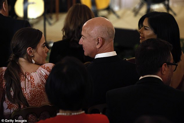 During the event, they were seen chatting with Naomi Biden, Hunter Biden's daughter and President Joe's granddaughter