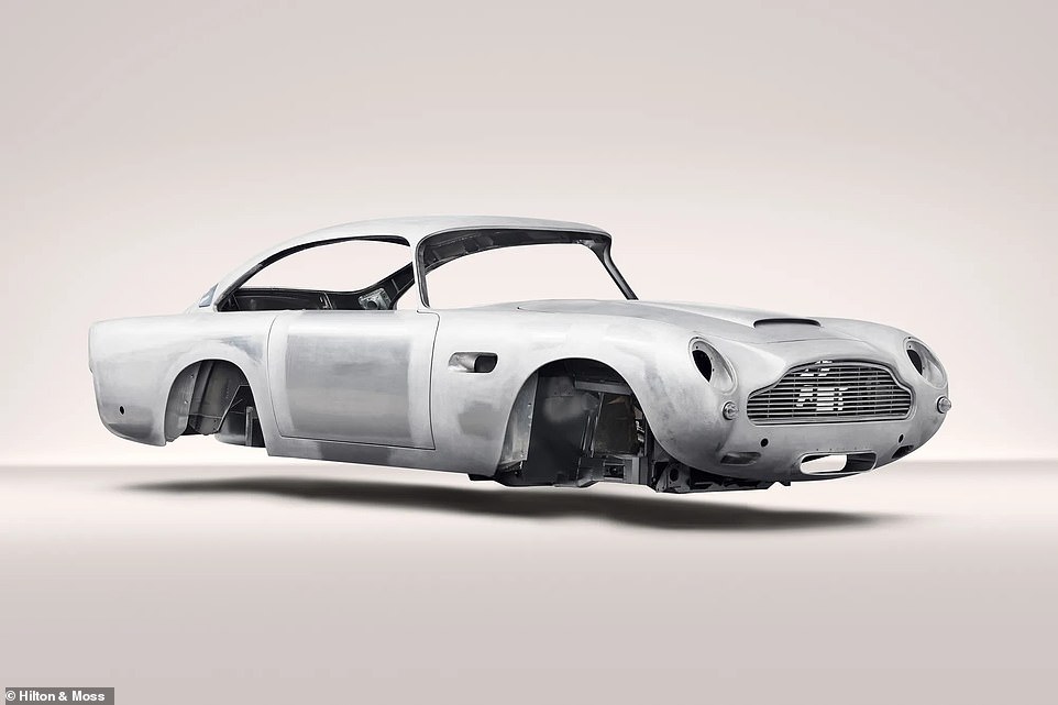 For a collector who wants to realize his DB5 dreams in a uniquely individualistic way, the fourth DB5 is a kind of blank canvas from Aston Martin.  It's an unparalleled opportunity for a wealthy customer to specify their own perfect DB5