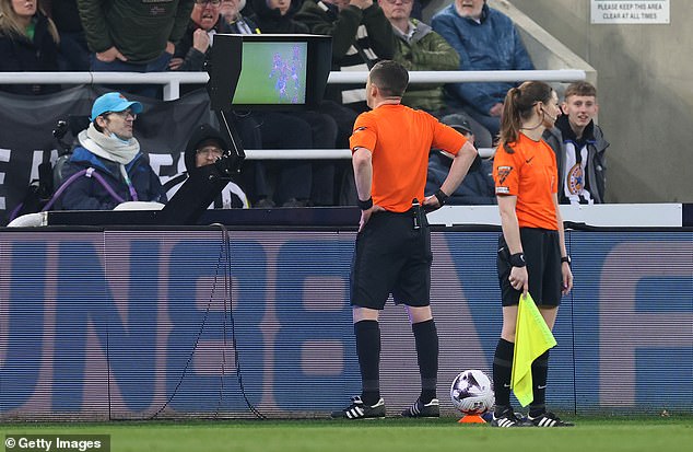 Referees will still have the final say on offside calls where there is a subjective element