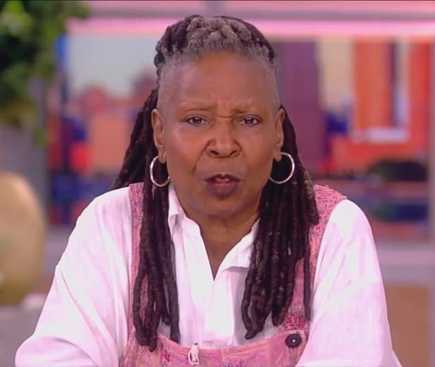 The View host Whoopi Goldberg announced the death of OJ Simpson at the start of Thursday's show