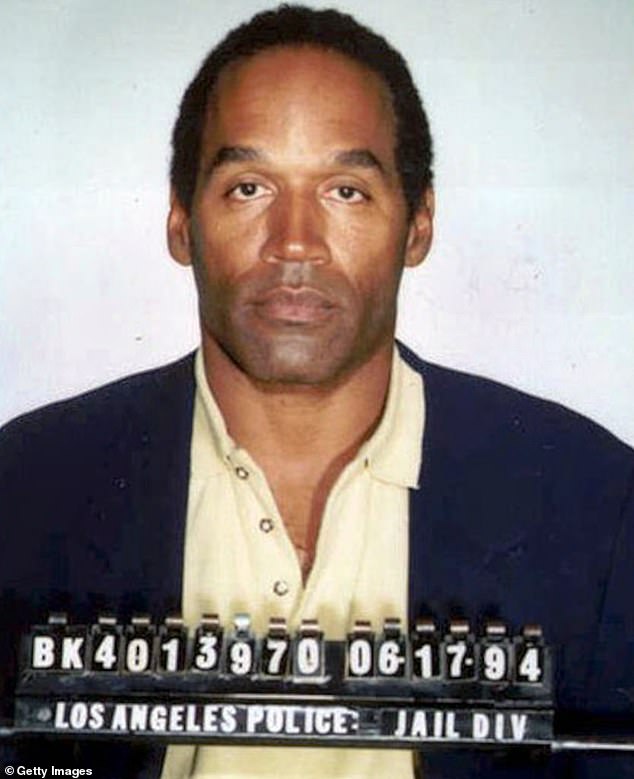 Simpson was found liable for the deaths in 1997 in a civil case brought by the families of the two victims.  In 2008, Simpson was convicted for his role in the armed robbery and kidnapping of two sports memorabilia dealers in Las Vegas.  He was released from prison in 2017 after serving nine years.  Seen in 1994