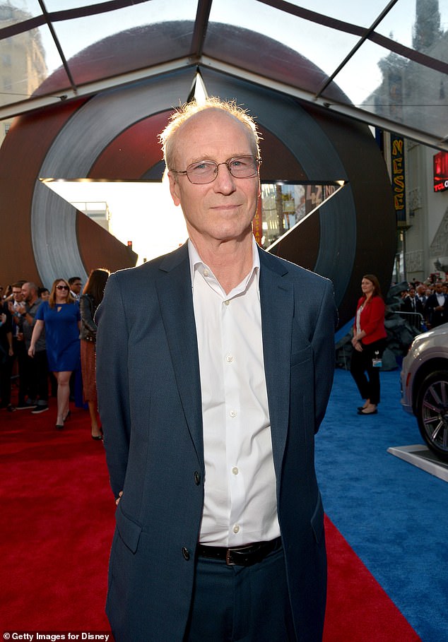 The film marks Ford's debut in the MCU, reprising the role originally played by the late Oscar winner William Hurt, pictured in LA in 2016 at the premiere of Captain America: Civil War