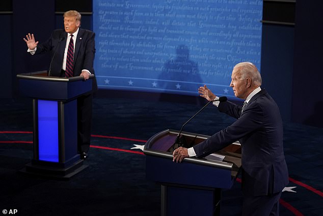 Joe Biden's team has raised concerns about the committee's inability to enforce the rules in the 2020 debate, especially when it came to Donald Trump, who repeatedly interrupted Biden's speaking time - over the two men during a debate in Cleveland in September 20202.