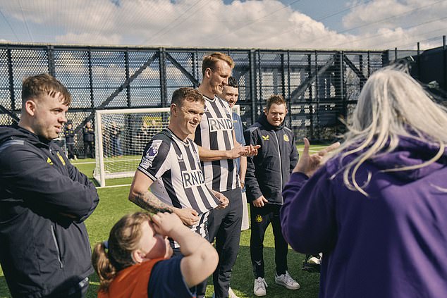 Trippier and Burn confirmed the young supporters will be mascots for the Premier League match