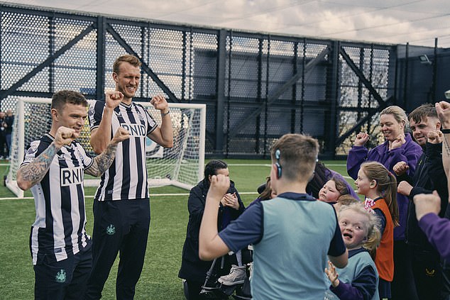 The invitation to be a mascot is part of Newcastle's support for the RNID around the competition