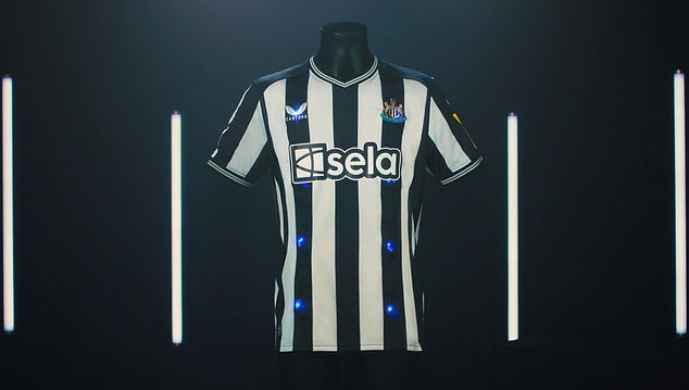 Newcastle players will wear shirts featuring haptic technology that will revolutionize the match experience for deaf fans