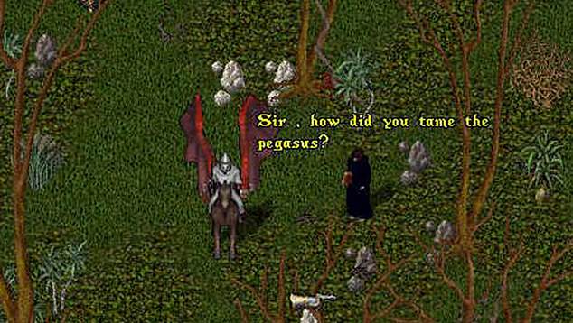 The term nerf, which means to make weaker or worse, appears to have originated in the 1997 game Ultima Online (pictured), in which players complained that weak weapons felt like using 
