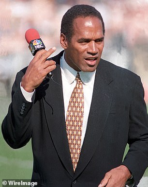 Simpson worked as both a studio analyst and a sideline reporter for NBC's NFL coverage