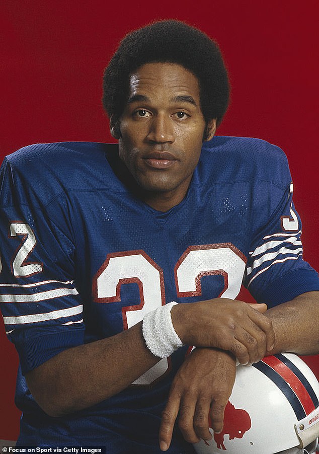 Simpson rose to prominence as a running back who played eleven seasons, nine of which were with the Buffalo Bills