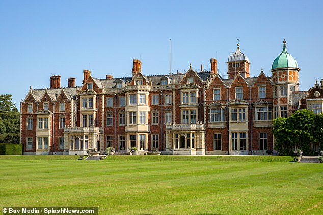 Two years ago, solar panels were installed on the roof of Sandringham House