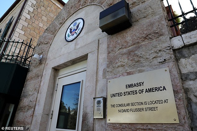 The US Embassy in Jerusalem has imposed travel restrictions on diplomats living in Israel as officials fear there could be an Iranian attack using 100 drones and dozens of missiles.