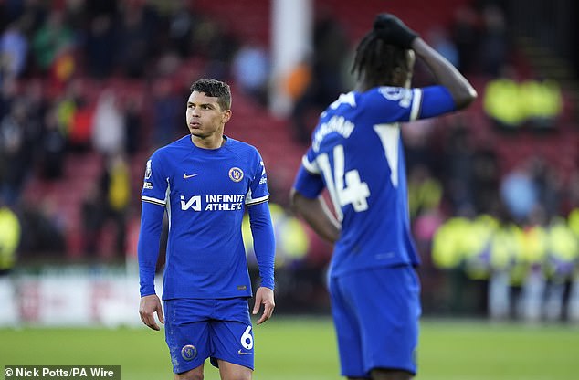 Chelsea let their slim lead slip away against Sheffield United and were held to a 2-2 draw on the road