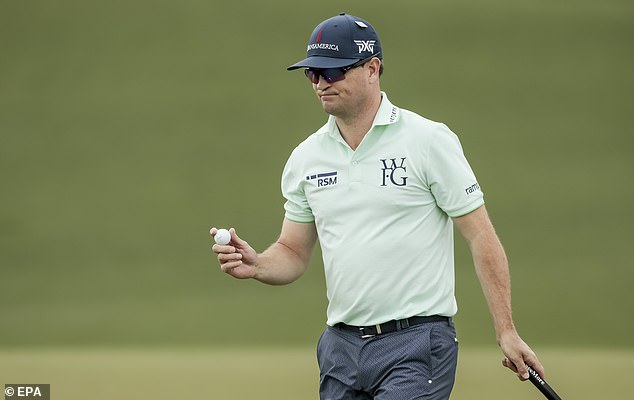 It made for a miserable day for Johnson, who finished seven over in his first two rounds