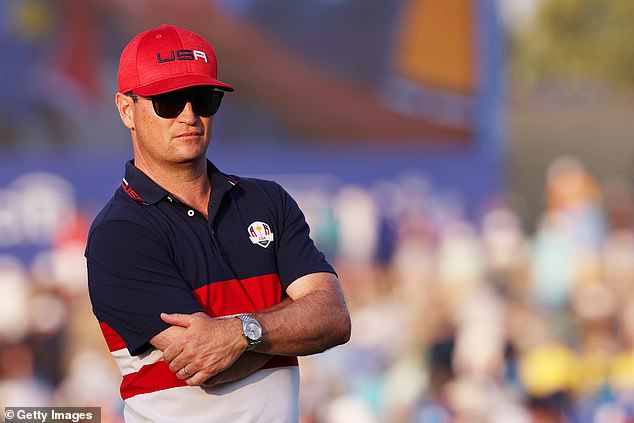 Johnson led the US team to last year's Ryder Cup in Rome, which they lost to Europe