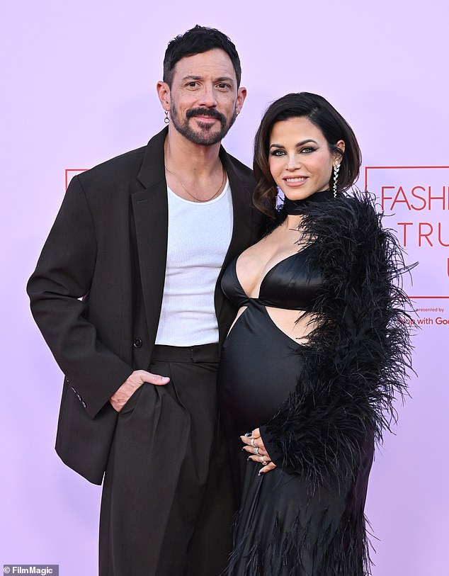 Dewan is expecting her second child with fiancé Steve Kazee.  They also have a three-year-old son, Callum