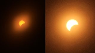 2024 Eclipse smartphone camera shooting