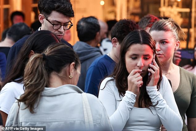 Hundreds of shoppers were caught up in the terrifying stabbing at Westfield Bondi Junction