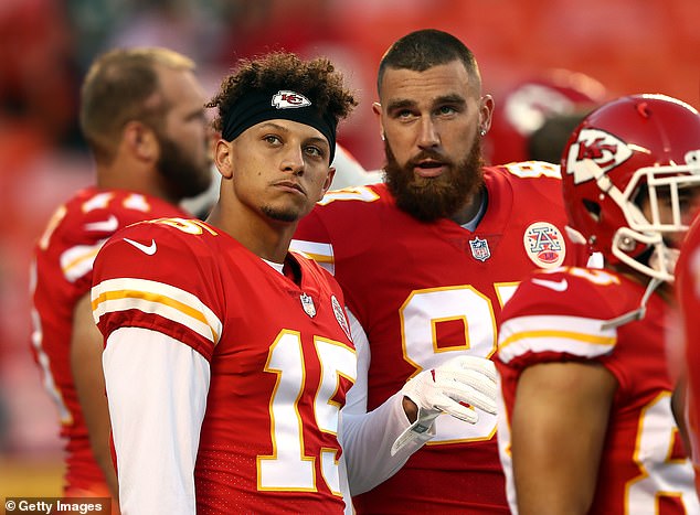 Super Bowl winners Patrick Mahomes and Travis Kelce are the usual stars of the show at Arrowhead, but Messi will take center stage on Saturday night