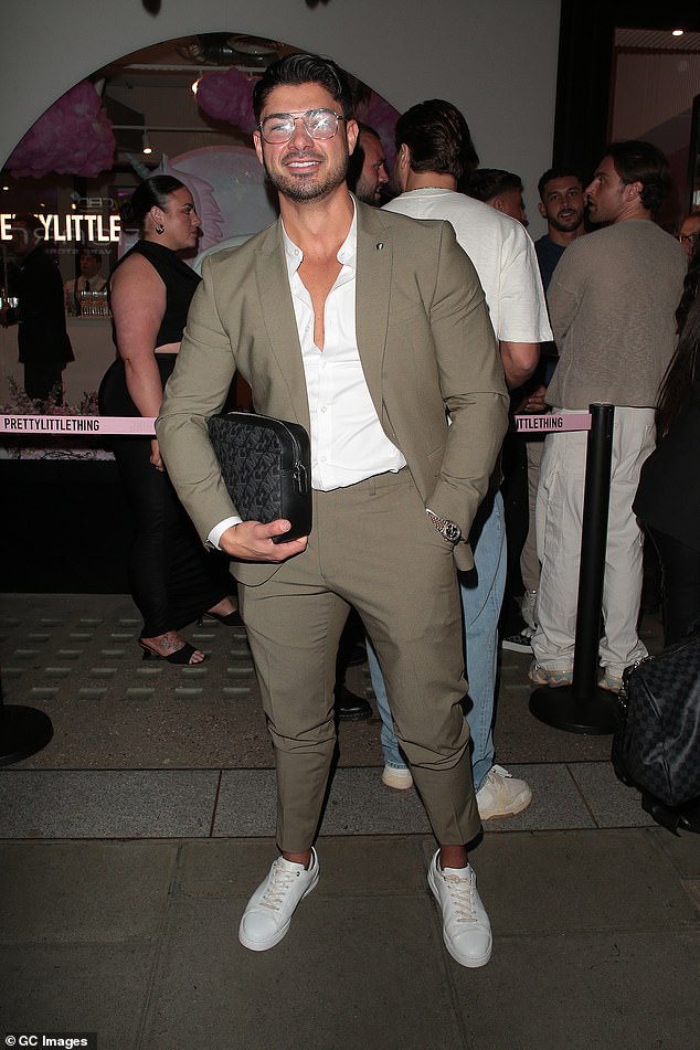 It was reported that the Love Island All-Stars finalists, both 29, split on Friday amid weeks of rumors about their relationship (Anton photographed this week)