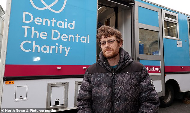 The 43-year-old from Wallsend, North Tyneside, said the dire lack of dental appointments on the NHS and rising private costs were preventing him from accessing the care he desperately needed.