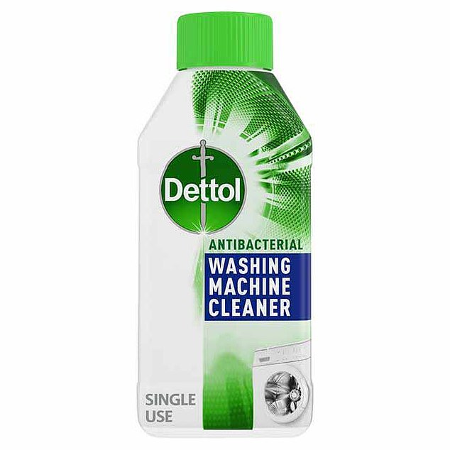 First on her shopping list was Dettol Washing Machine Cleaner, praised for its powerful formula designed to eliminate bacteria