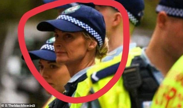 Inspector Amy Scott (pictured) has been hailed as a national hero and legend