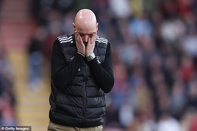 Even more pressure was put on boss Erik ten Hag after Man United dropped points again