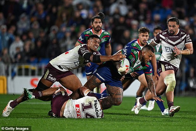 The Warriors' controversial late penalty was the biggest talking point of the match