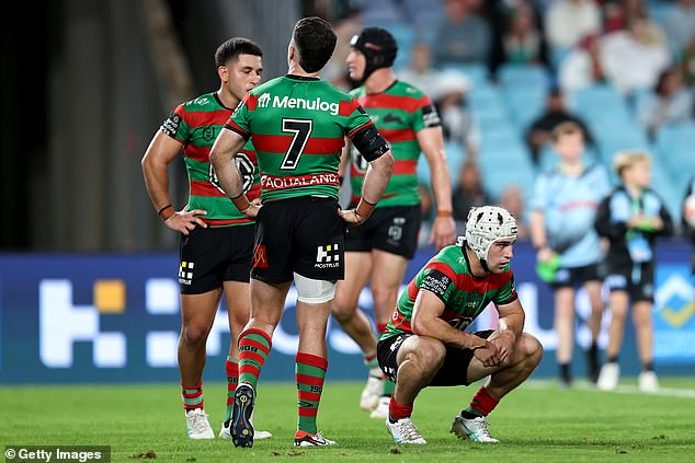 Souths did well to stay in the game before going down 34-22 at the Accor Stadium