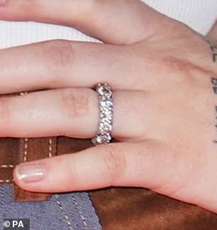 Anne-Marie wore a diamond ring on her finger, which sparked marriage speculation