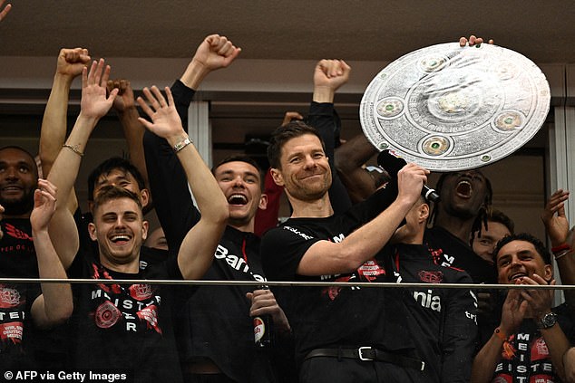 Bayer Leverkusen's Bundesliga title was confirmed after the 5-0 win against Werder Bremen