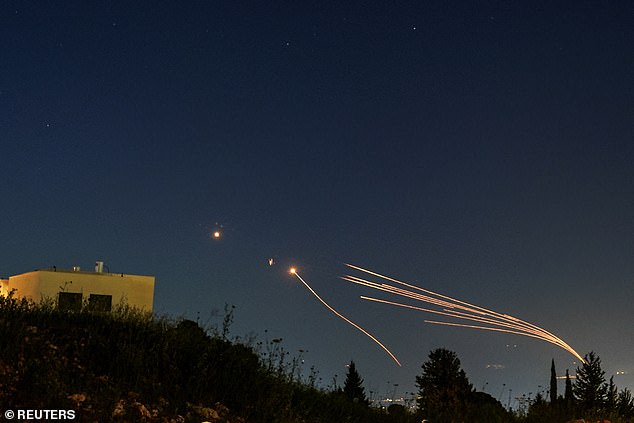 Iran and its allies launched about 300 missiles and drones toward Israel since Saturday — but the vast majority were intercepted and shot down before reaching Israeli airspace