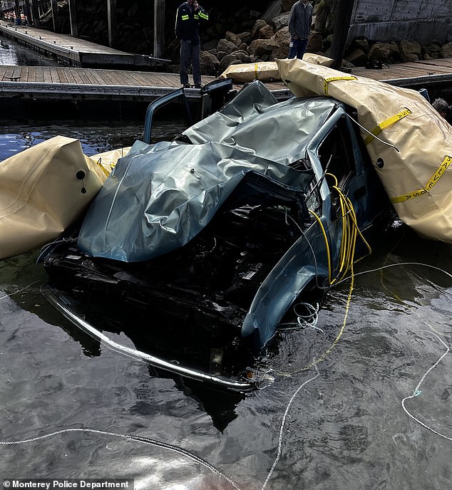 On April 7, another car driven by Martin Urroz, 21, flew off the Monterey wharf and crashed into the ocean after driving the wrong way on a one-way street.