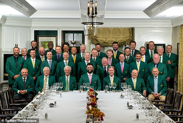 Rahm hosted the Masters Champions Dinner on Wednesday, a long-standing Augusta tradition