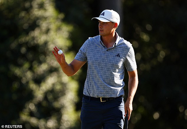 The Swede showed that he belonged at Augusta with five birdies and one double-bogey